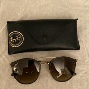 Gold and Brown and Ray-Ban